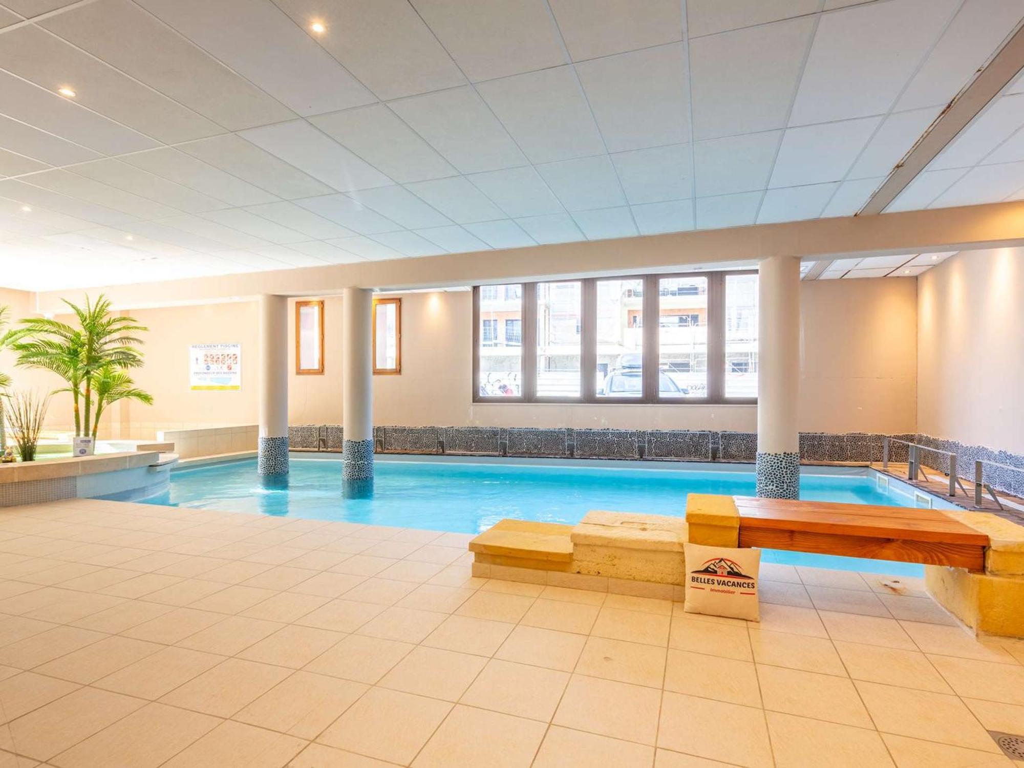 Appartement De 70 M² Au Centre-Ville Avec Piscine, Hammam, Sauna Et Balcon Bien Expose - Fr-1-296-392 Saint-Lary-Soulan Exterior photo